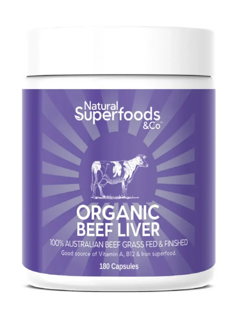 Organic Beef Liver (180 capsules)